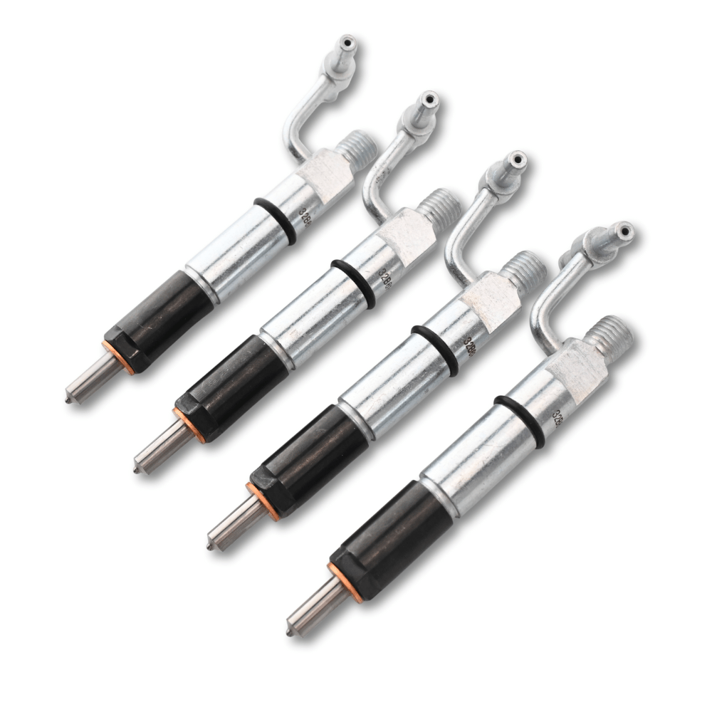 4 Pcs Fuel Injector 32B61-07020 32A61-07010 for Mitsubishi Engine S4S S6S Hyundai R160LC R170W R180LC - Fuel Parts Depot