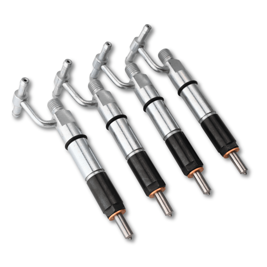 4 Pcs Fuel Injector 32B61-07020 32A61-07010 for Mitsubishi Engine S4S S6S Hyundai R160LC R170W R180LC - Fuel Parts Depot