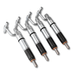 4 Pcs Fuel Injector 32B61-07020 32A61-07010 for Mitsubishi Engine S4S S6S Hyundai R160LC R170W R180LC - Fuel Parts Depot
