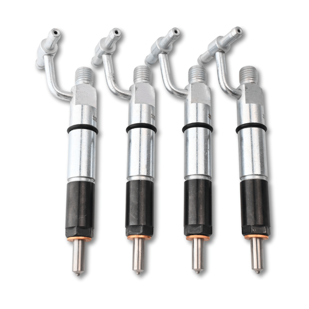 4 Pcs Fuel Injector 32B61-07020 32A61-07010 for Mitsubishi Engine S4S S6S Hyundai R160LC R170W R180LC - Fuel Parts Depot