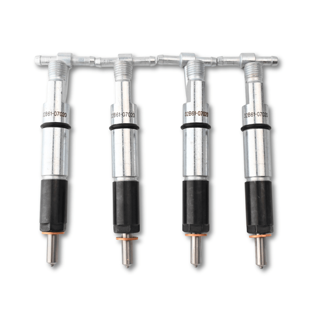 4 Pcs Fuel Injector 32B61-07020 32A61-07010 for Mitsubishi Engine S4S S6S Hyundai R160LC R170W R180LC - Fuel Parts Depot
