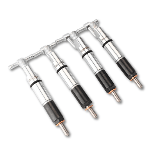 4 Pcs Fuel Injector 32B61-07020 32A61-07010 for Mitsubishi Engine S4S S6S Hyundai R160LC R170W R180LC - Fuel Parts Depot