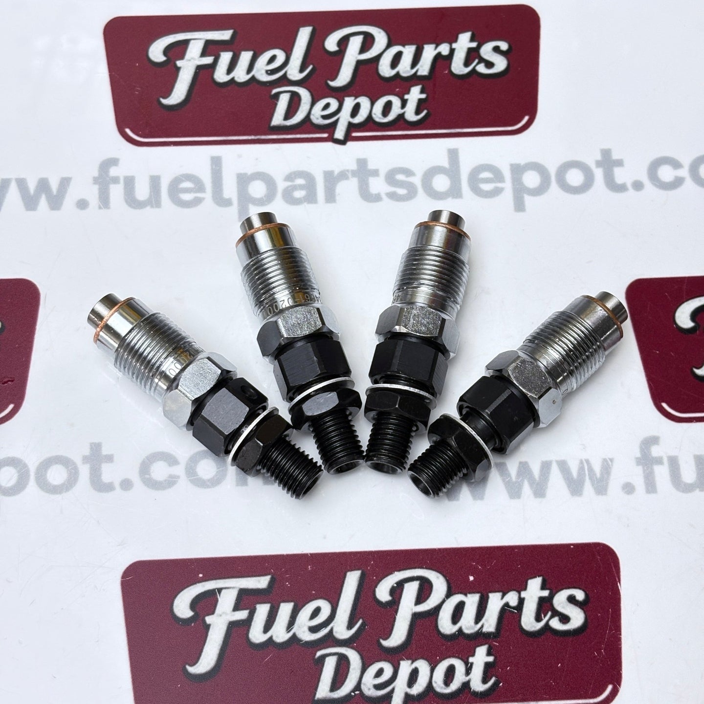 4 Pcs Fuel Injector 34661-02000 for Mitsubishi Engine S4Q S4E S4S S6E S6S FD60-70 F18C Forklift - Fuel Parts Depot