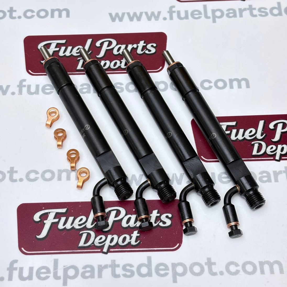 4 Pcs Fuel Injector 3802485 fit for Cummins Engine 6CT 6CT8.3 ISC QSC - Fuel Parts Depot