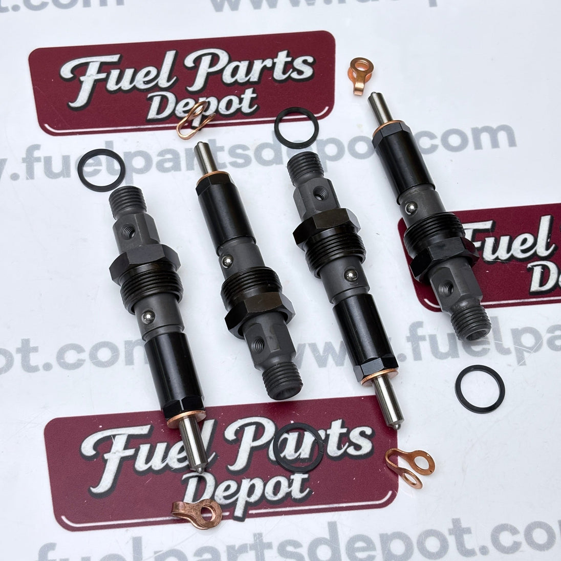 4 Pcs Fuel Injector 3930573 3806248 Fits for Cummins Engine 4B3.9 4BT 4T - 390 4BTA3.9L - Fuel Parts Depot