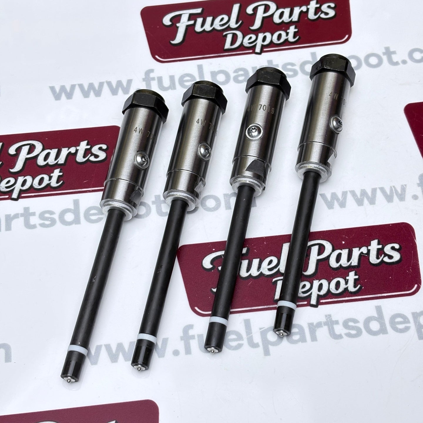 4 Pcs Fuel Injector 4W - 7019 4W7019 fit for Caterpillar CAT Engine 3408 3408B 3408C 3412 3412B 3412C Tractor D10N D9L D9N - Fuel Parts Depot