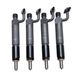 4 Pcs Fuel Injector 6207 - 11 - 3100 6202 - 13 - 3110 Fits Komatsu SA6D95L Engine PC200 - 6 PC200 - 5 D21AG - 7 D21S - 7 - Fuel Parts Depot