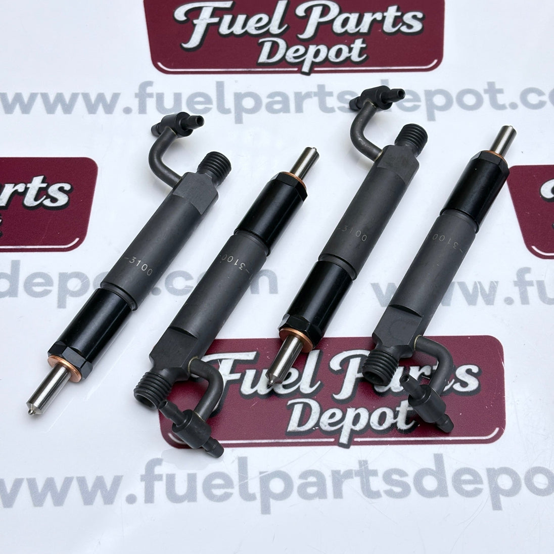 4 Pcs Fuel Injector 6207 - 11 - 3100 6202 - 13 - 3110 Fits Komatsu SA6D95L Engine PC200 - 6 PC200 - 5 D21AG - 7 D21S - 7 - Fuel Parts Depot