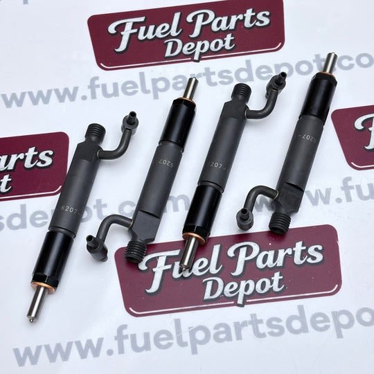 4 Pcs Fuel Injector 6207 - 11 - 3100 6202 - 13 - 3110 Fits Komatsu SA6D95L Engine PC200 - 6 PC200 - 5 D21AG - 7 D21S - 7 - Fuel Parts Depot
