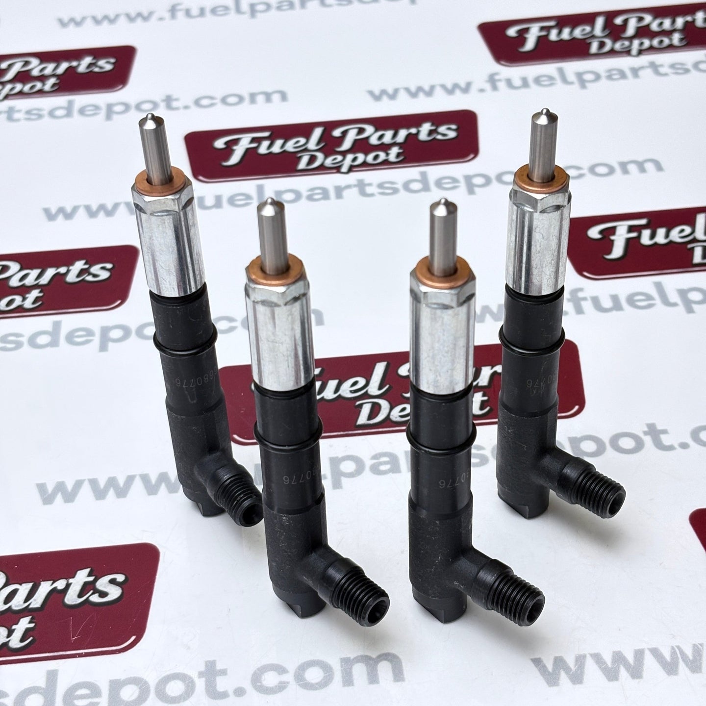 4 Pcs Fuel Injector 6680776 6685854 Fit for Kubota Engine V3300 Aftermarket Replacement For Bobcat Loader AL440 A300 S220 S250 T250 T300 - Fuel Parts Depot