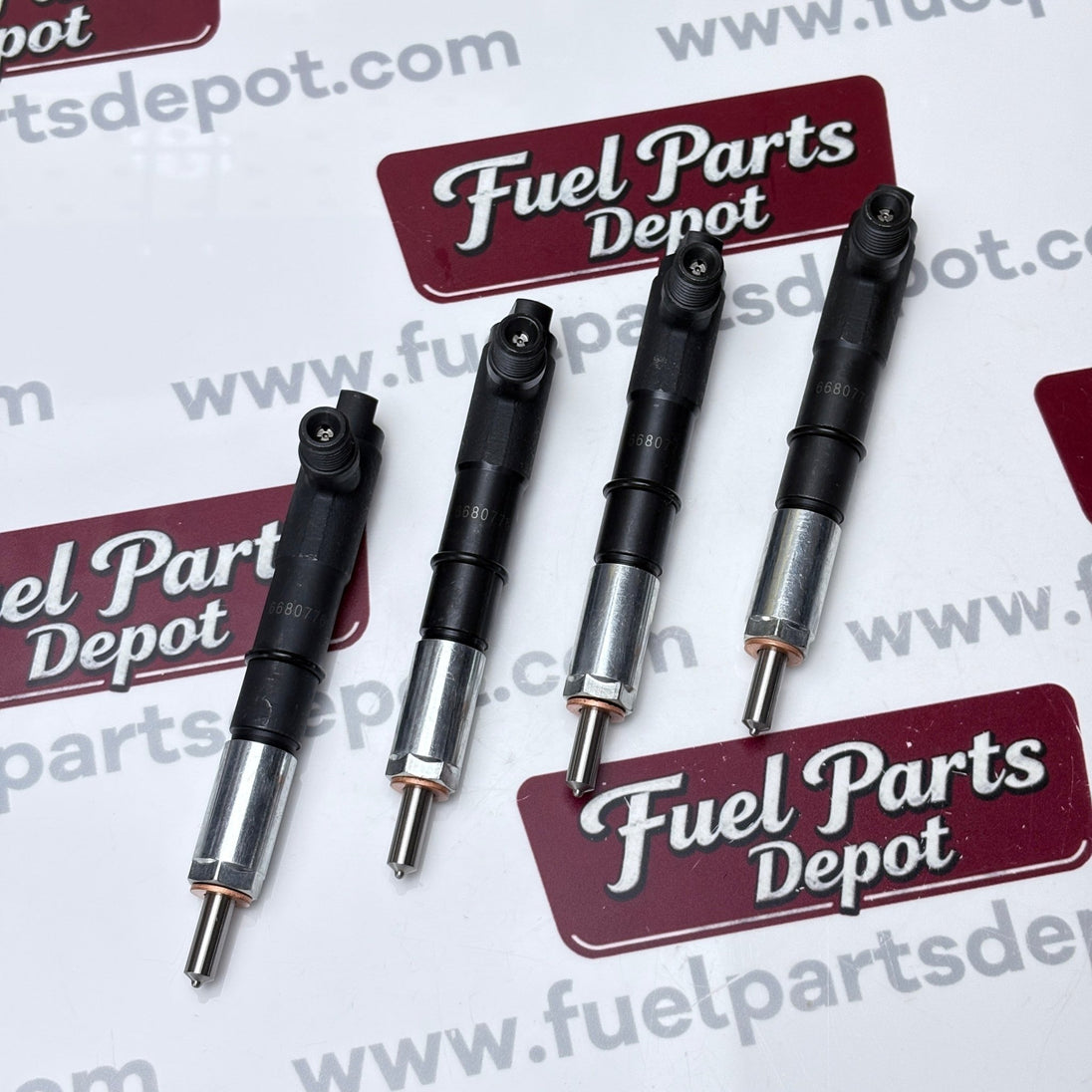 4 Pcs Fuel Injector 6680776 6685854 Fit for Kubota Engine V3300 Aftermarket Replacement For Bobcat Loader AL440 A300 S220 S250 T250 T300 - Fuel Parts Depot