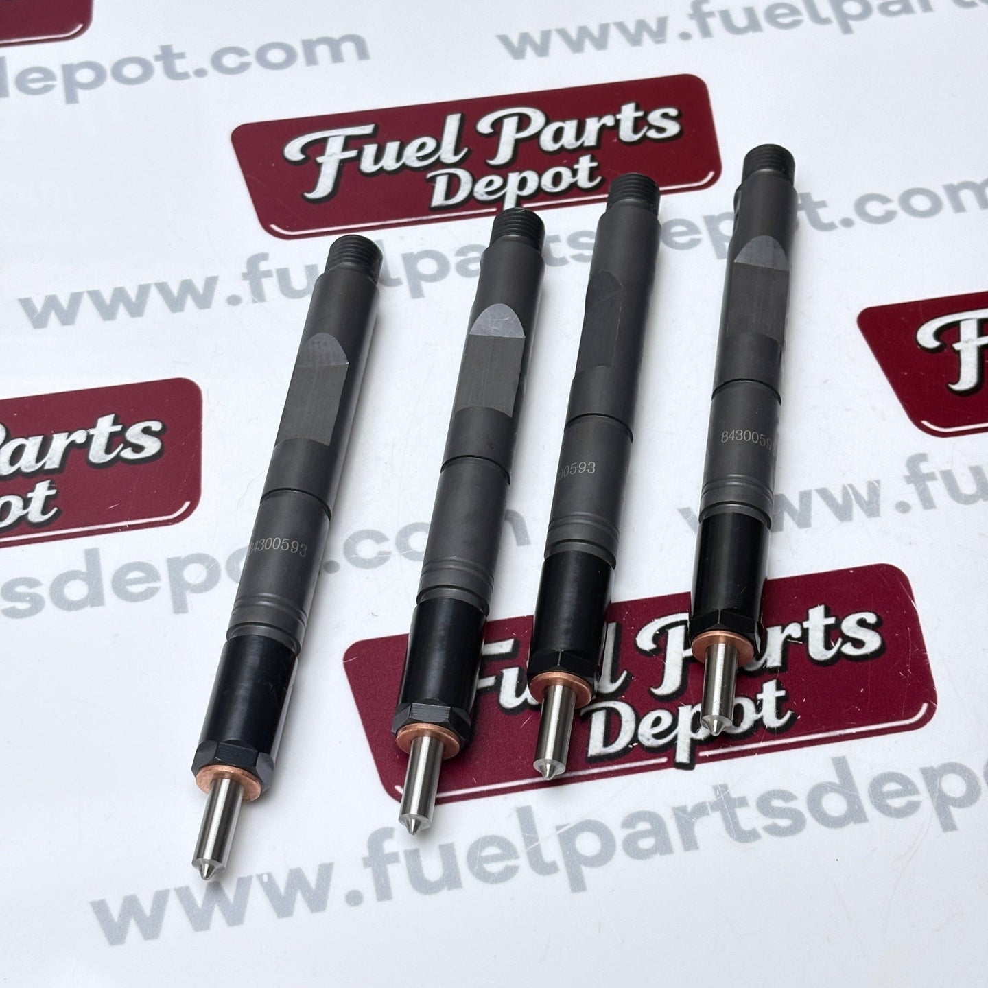 4 Pcs Fuel Injector 84300593 for CASE Tractor JX70 JX80 JX90 JX100 JX110 JX75 - Fuel Parts Depot