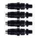 4 Pcs Fuel Injector 8971160990 For Isuzu 4LB1 4LC1 4LE1 4LE2 Engine - Fuel Parts Depot