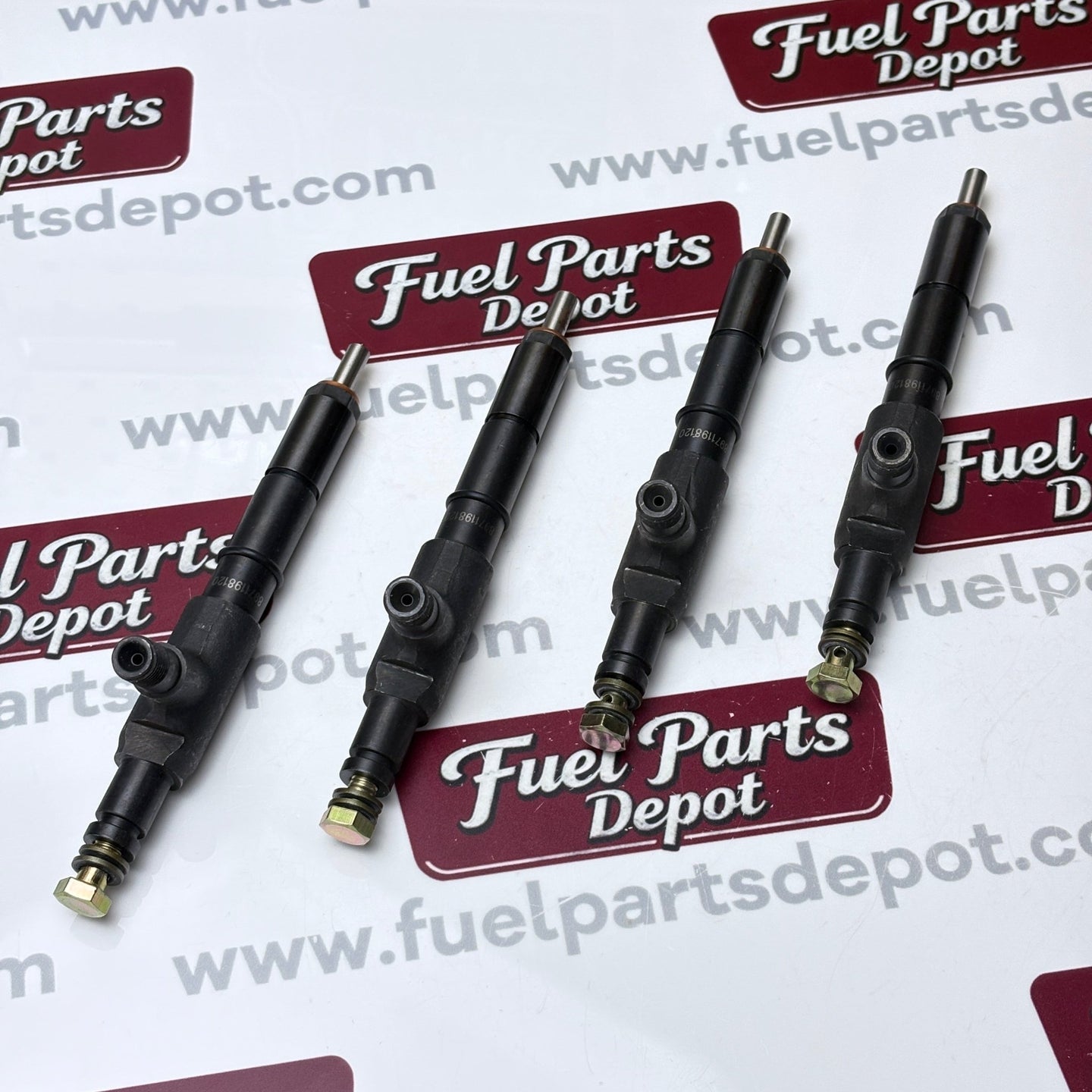 4 Pcs Fuel Injector 8971198120 8-97119812-0 for Isuzu 4HF1 NKR NQR - Fuel Parts Depot