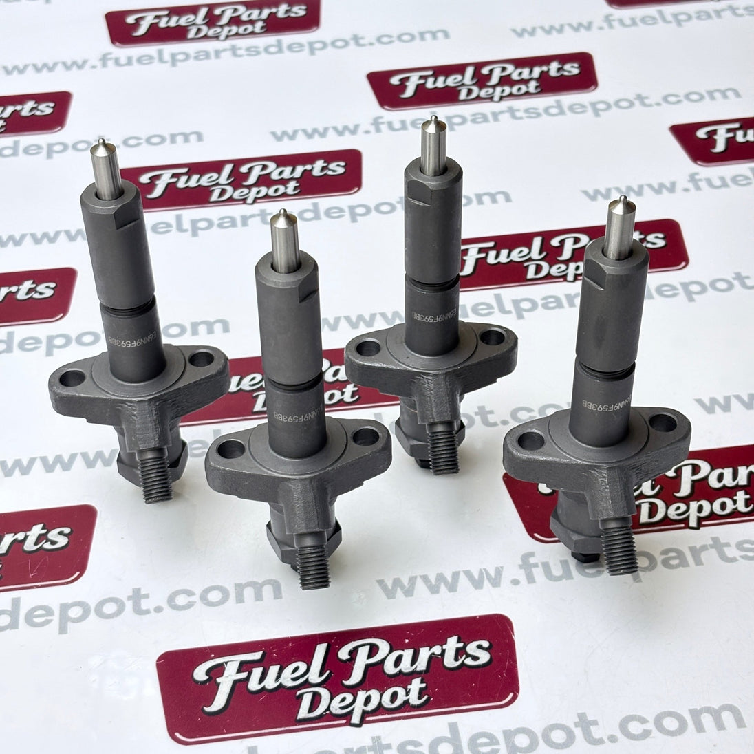4 Pcs Fuel Injector E6NN9F593BB Fits ford New Holland Engine BSD442 BSD444 BSD666 BSD666T Tractor 5110 5610 - Fuel Parts Depot