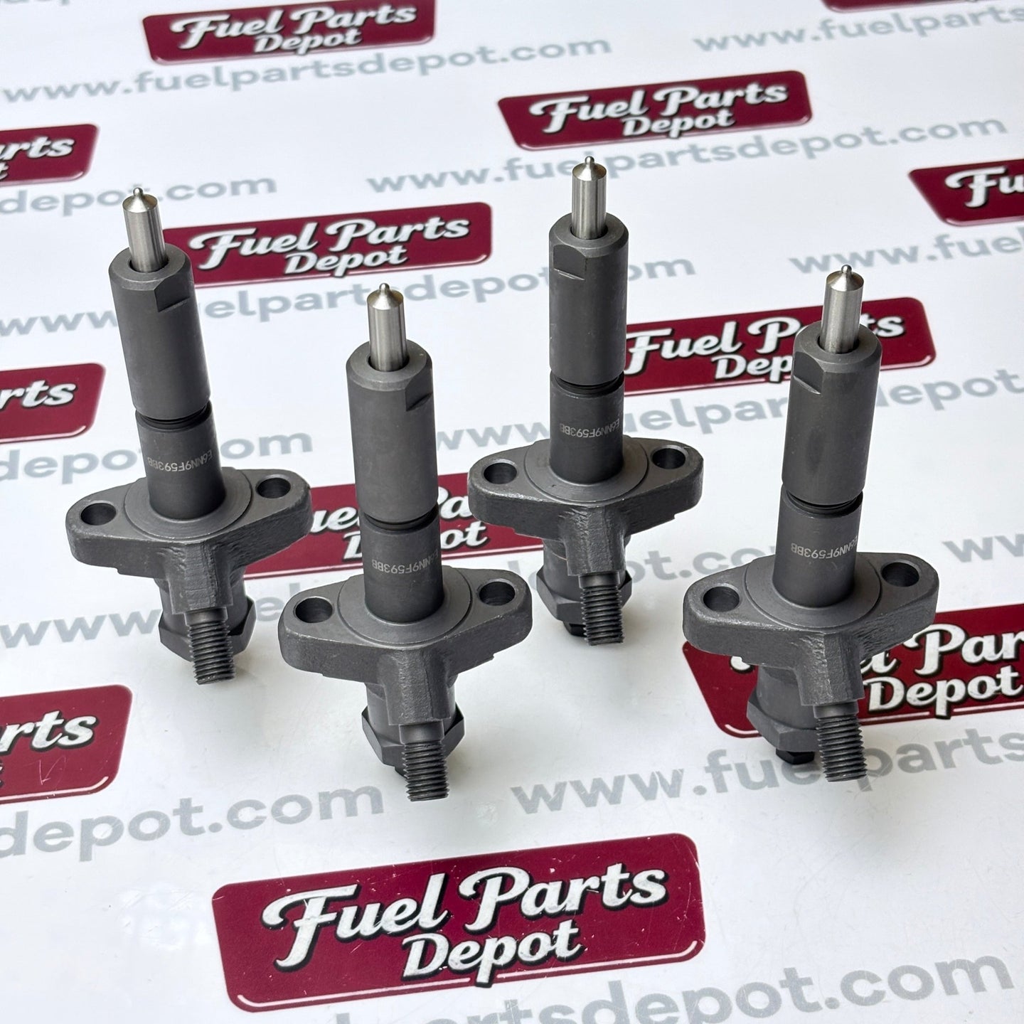 4 Pcs Fuel Injector E6NN9F593BB Fits ford New Holland Engine BSD442 BSD444 BSD666 BSD666T Tractor 5110 5610 - Fuel Parts Depot