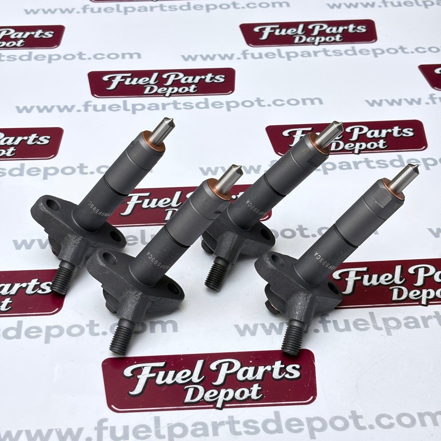 4 Pcs Fuel Injector E7NN9F593CA for Ford New Holland Tractor 3930 4640 4830 5030 5110 555D - Fuel Parts Depot