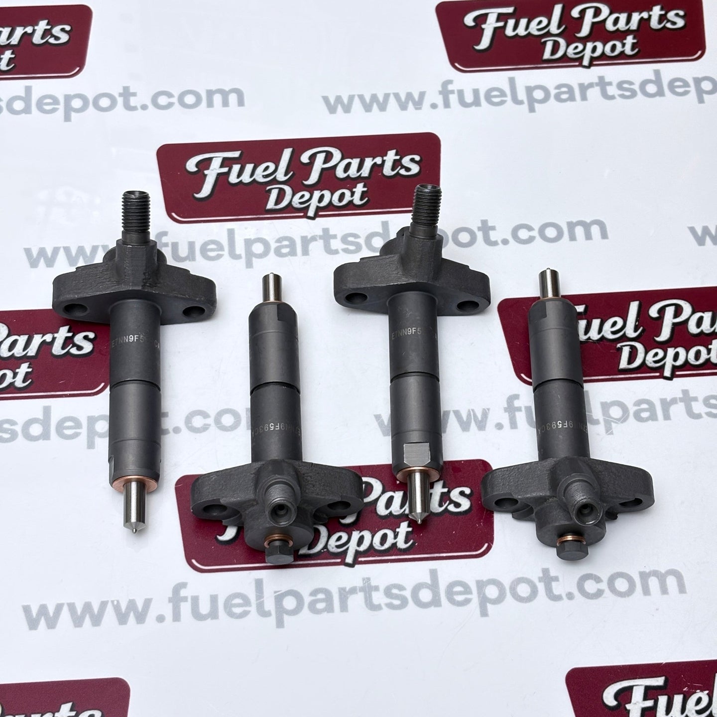 4 Pcs Fuel Injector E7NN9F593CA for Ford New Holland Tractor 3930 4640 4830 5030 5110 555D - Fuel Parts Depot