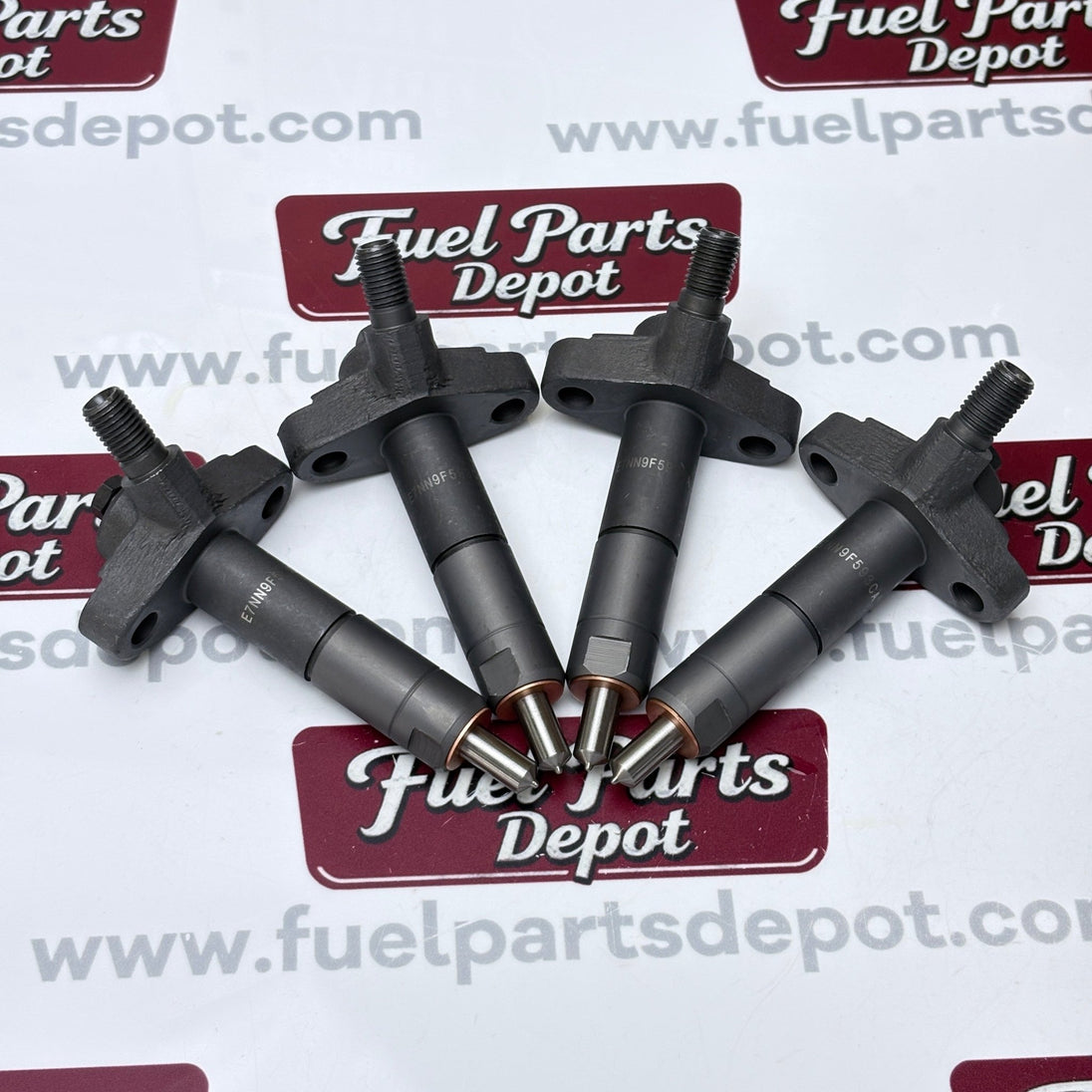 4 Pcs Fuel Injector E7NN9F593CA for Ford New Holland Tractor 3930 4640 4830 5030 5110 555D - Fuel Parts Depot