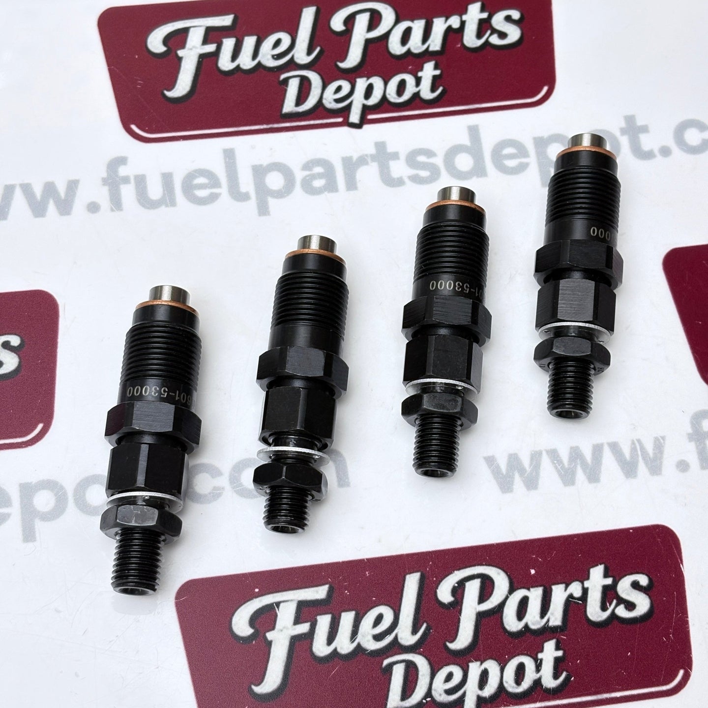 4 Pcs Fuel Injector H1601-53000 Fit for Kubota Engine D905 D1005 D1105 V1205 V1505 Excavator KX41-2 KX41H KX61-2 KX71 KX91-2 - Fuel Parts Depot