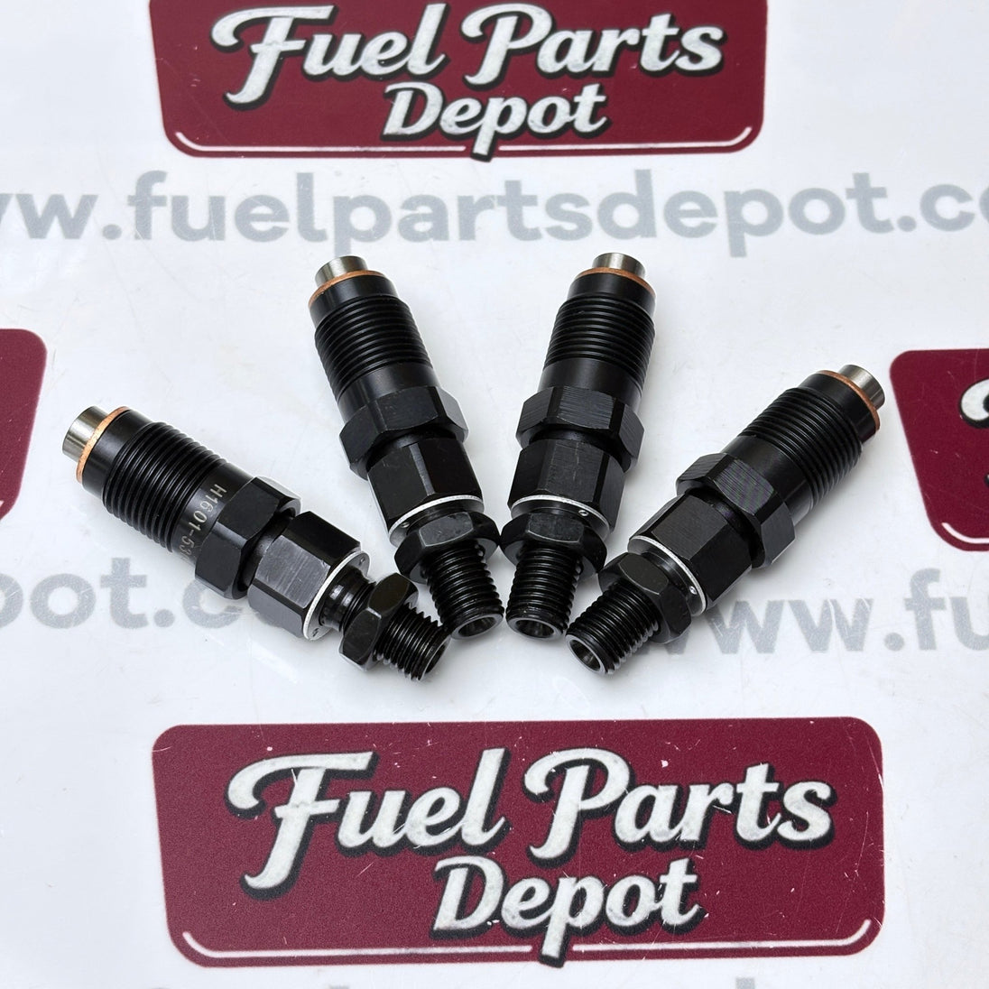 4 Pcs Fuel Injector H1601-53000 Fit for Kubota Engine D905 D1005 D1105 V1205 V1505 Excavator KX41-2 KX41H KX61-2 KX71 KX91-2 - Fuel Parts Depot