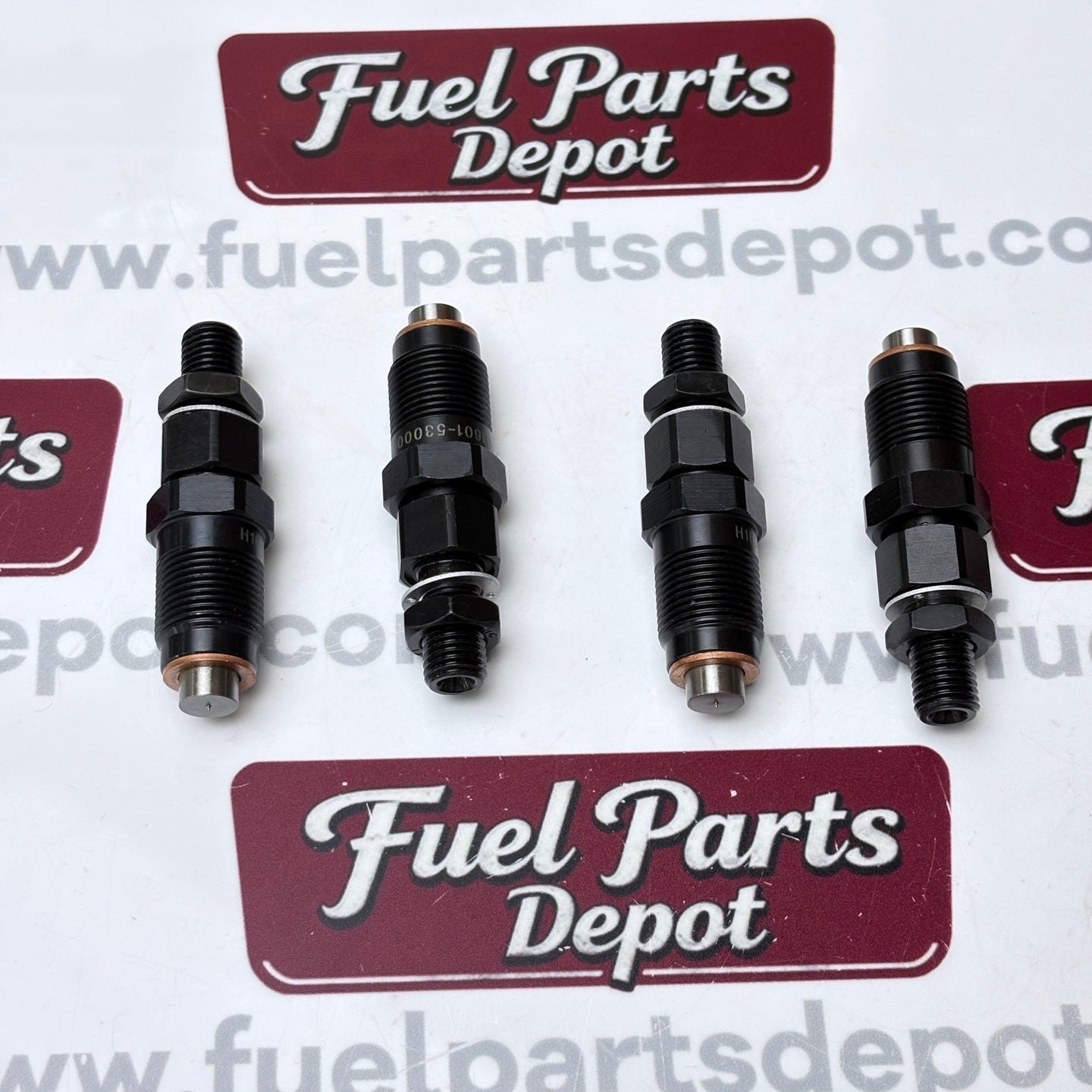 4 Pcs Fuel Injector H1601-53000 Fit for Kubota Engine D905 D1005 D1105 V1205 V1505 Excavator KX41-2 KX41H KX61-2 KX71 KX91-2 - Fuel Parts Depot
