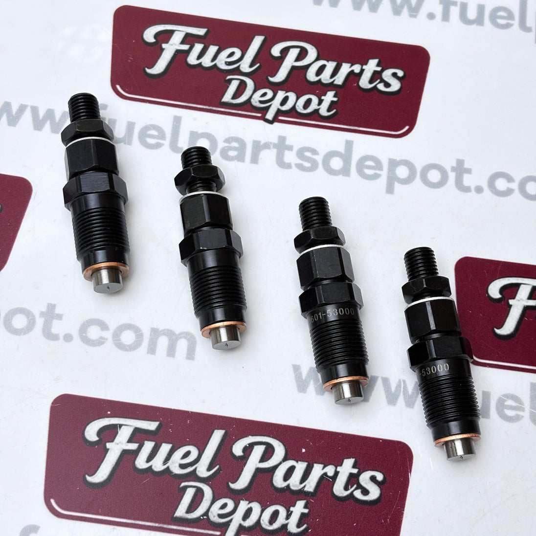 4 Pcs Fuel Injector H1601-53000 Fit for Kubota Engine D905 D1005 D1105 V1205 V1505 Excavator KX41-2 KX41H KX61-2 KX71 KX91-2 - Fuel Parts Depot