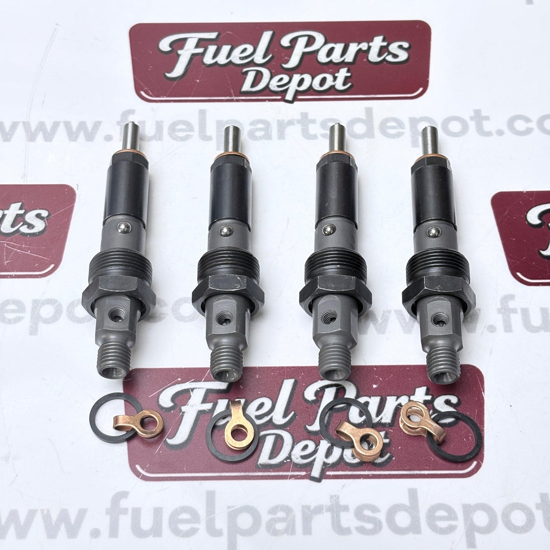 4 Pcs Fuel Injector J909475 Fits Case 550E 550G 850D 850E 584E 585E 586E 660 760 - Fuel Parts Depot