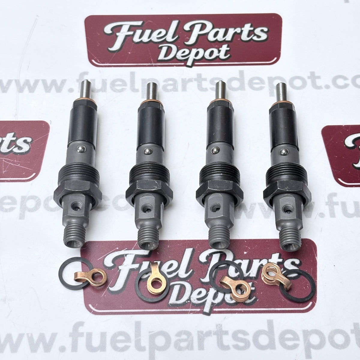 4 Pcs Fuel Injector J909475 Fits Case 550E 550G 850D 850E 584E 585E 586E 660 760 - Fuel Parts Depot