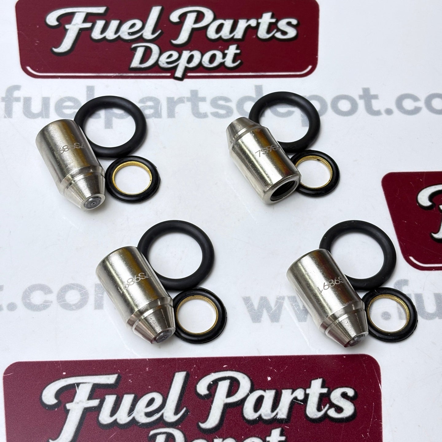 4 Pcs Fuel Injector Nozzle 7S-9891 8N-4694 Set of 4 for CAT 3304 3306 3406 3408 3412 Excavator Dozer Loader Grader - Fuel Parts Depot