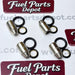4 Pcs Fuel Injector Nozzle 7S-9891 8N-4694 Set of 4 for CAT 3304 3306 3406 3408 3412 Excavator Dozer Loader Grader - Fuel Parts Depot