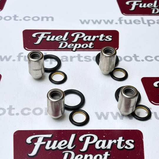 4 Pcs Fuel Injector Nozzle 7S-9891 8N-4694 Set of 4 for CAT 3304 3306 3406 3408 3412 Excavator Dozer Loader Grader - Fuel Parts Depot