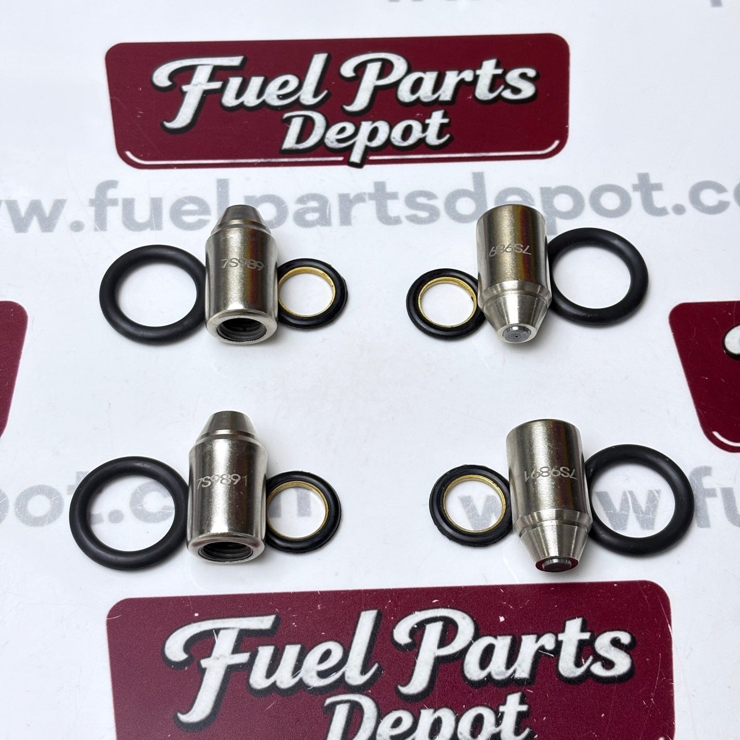 4 Pcs Fuel Injector Nozzle 7S-9891 8N-4694 Set of 4 for CAT 3304 3306 3406 3408 3412 Excavator Dozer Loader Grader - Fuel Parts Depot