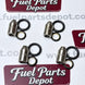 4 Pcs Fuel Injector Nozzle 7S-9891 8N-4694 Set of 4 for CAT 3304 3306 3406 3408 3412 Excavator Dozer Loader Grader - Fuel Parts Depot