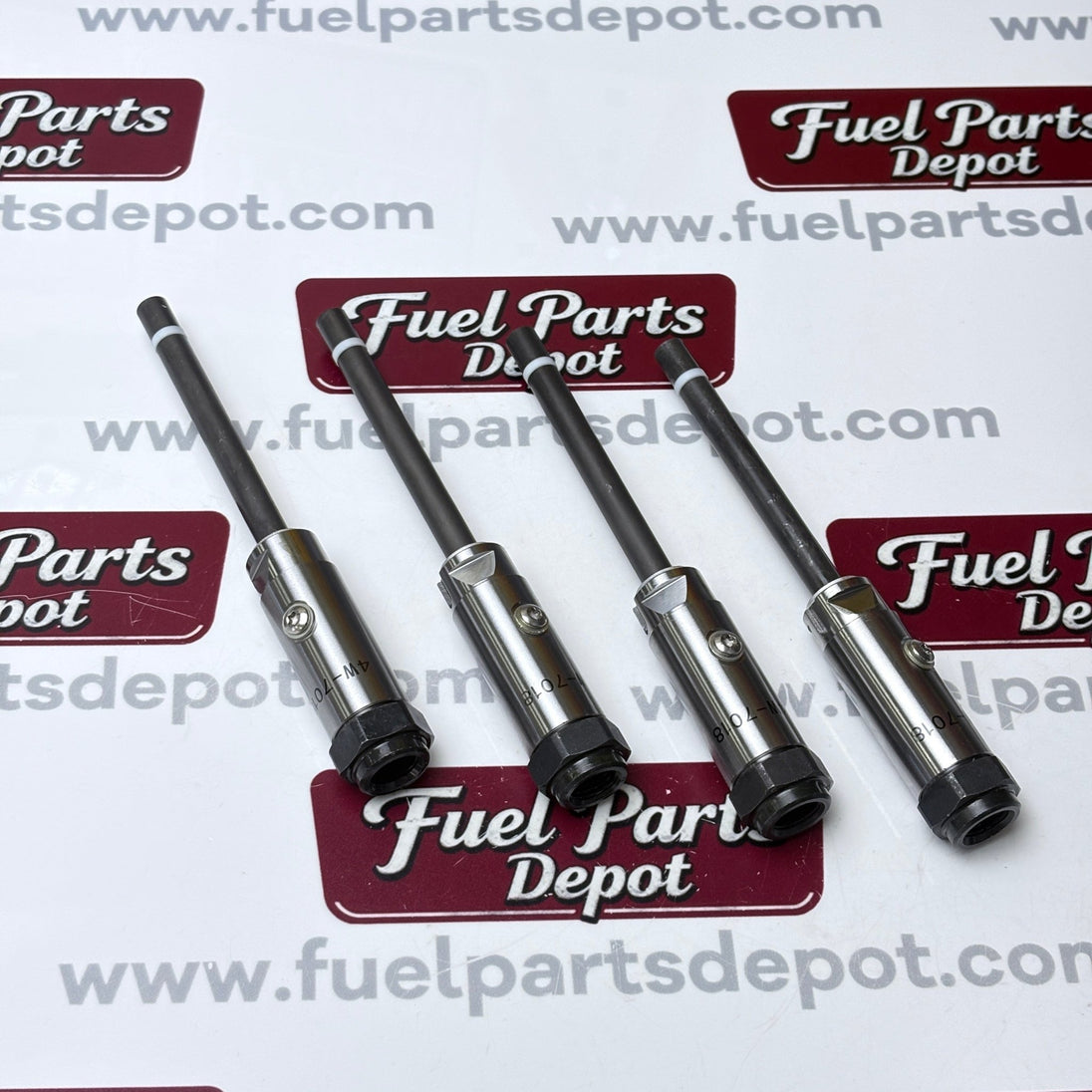 4 Pcs Fuel Injector Pencil Nozzle 4W-7018 4W7018 Fit for Caterpillar CAT 3406B 3432 3408 3408B - Fuel Parts Depot