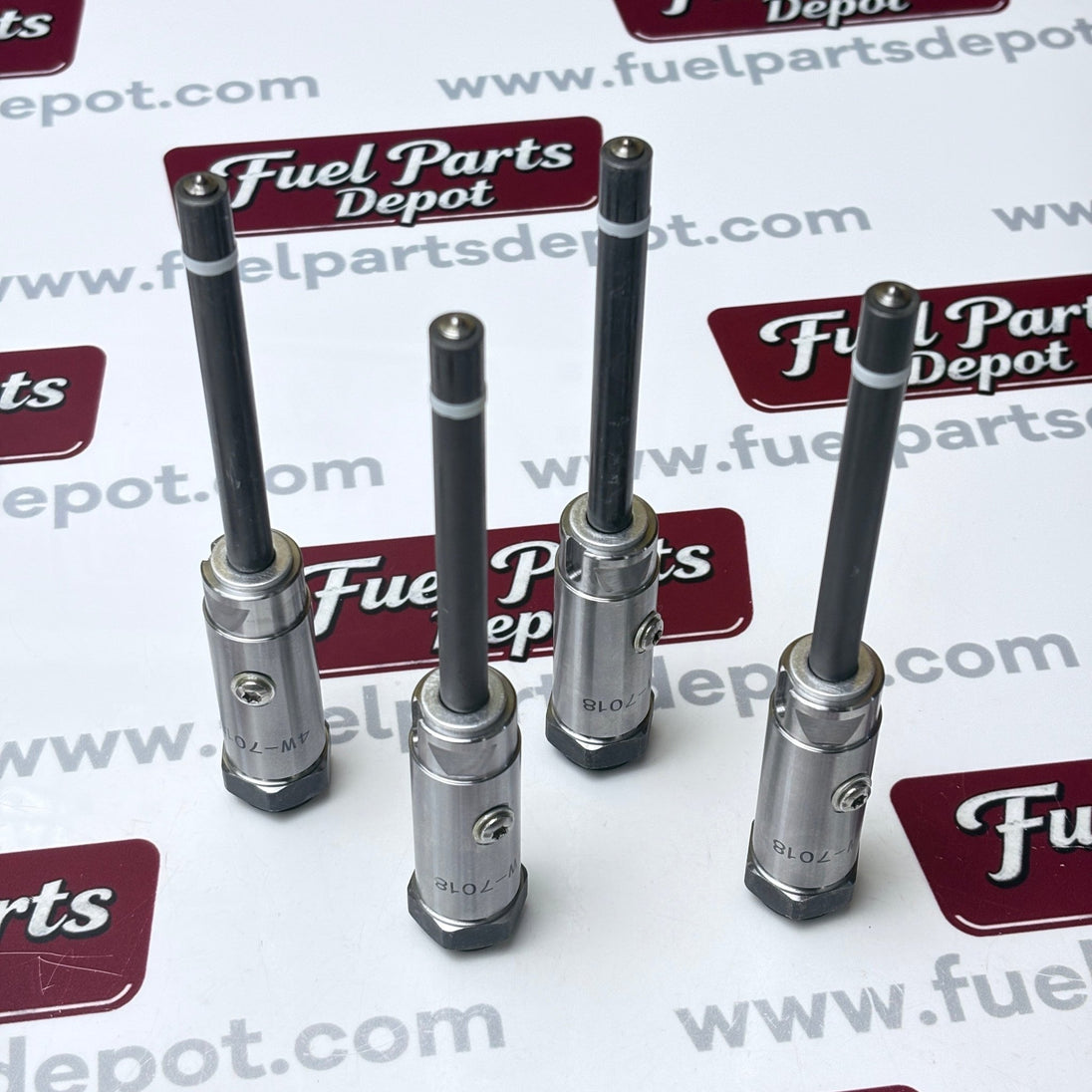 4 Pcs Fuel Injector Pencil Nozzle 4W-7018 4W7018 Fit for Caterpillar CAT 3406B 3432 3408 3408B - Fuel Parts Depot