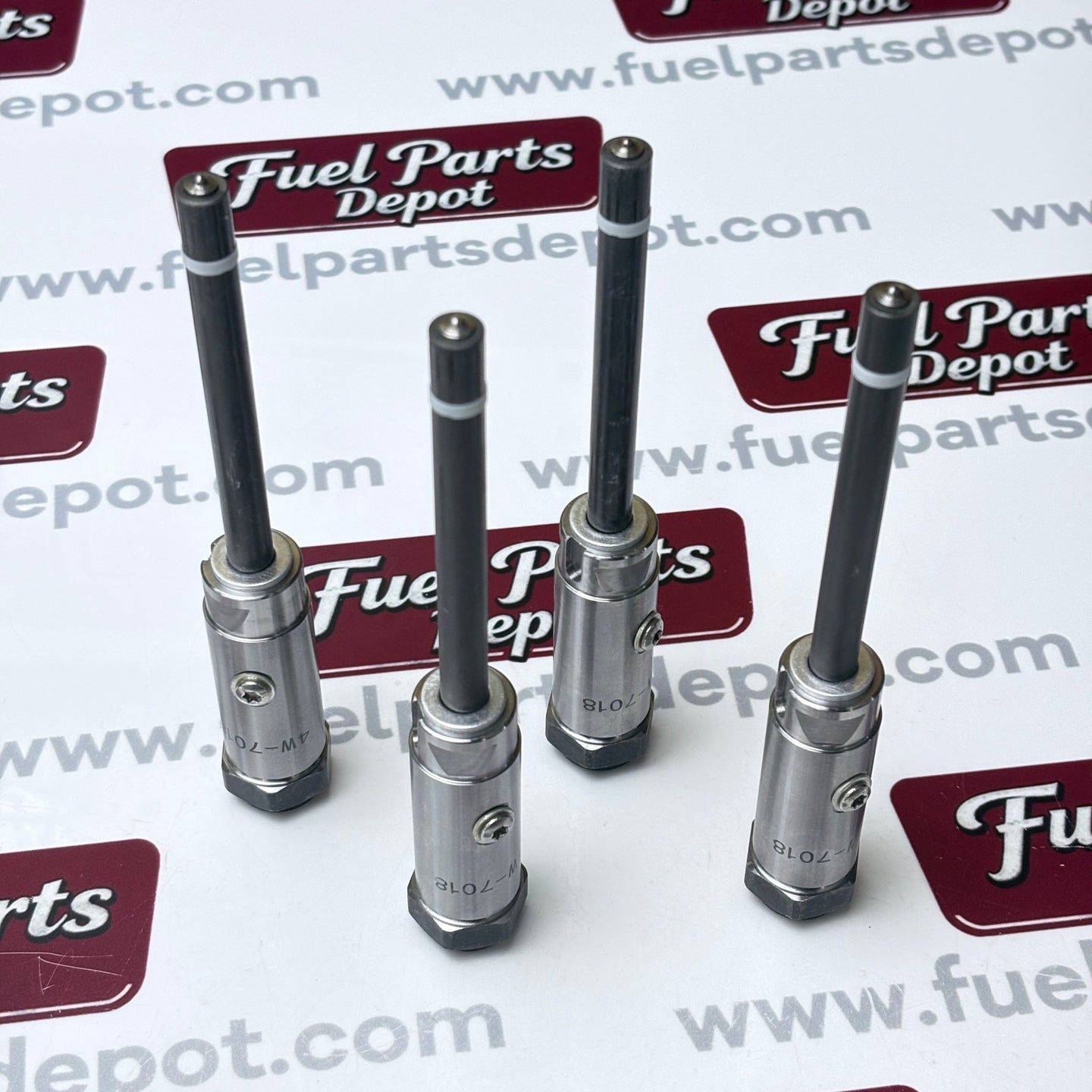 4 Pcs Fuel Injector Pencil Nozzle 4W-7018 4W7018 Fit for Caterpillar CAT 3406B 3432 3408 3408B - Fuel Parts Depot