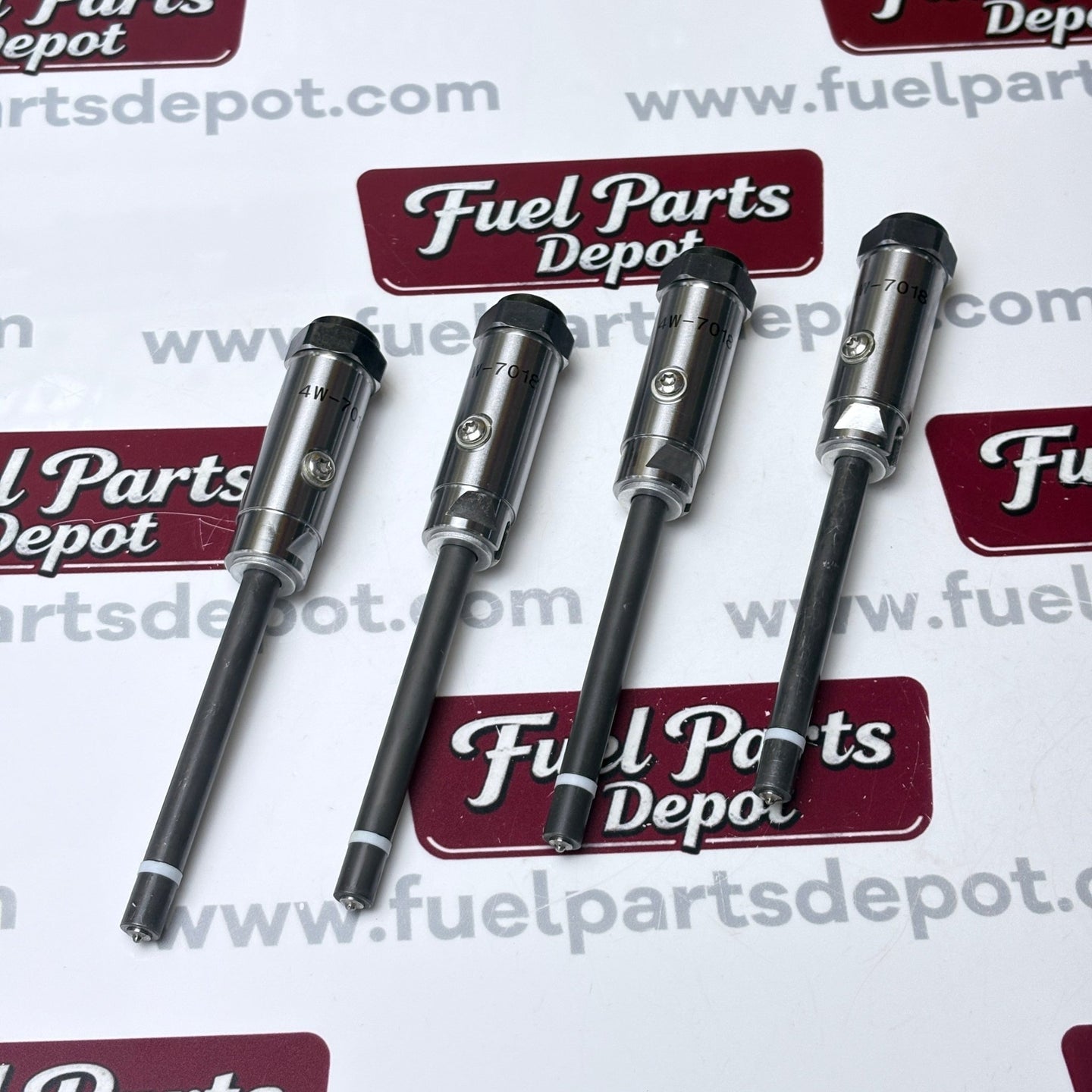4 Pcs Fuel Injector Pencil Nozzle 4W-7018 4W7018 Fit for Caterpillar CAT 3406B 3432 3408 3408B - Fuel Parts Depot