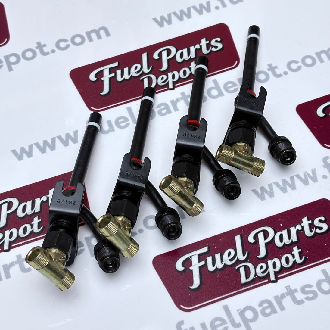 4 Pcs Fuel Injector RE38087 RE36939 for John Deere 310C 315D 344E 344G 410C 5400 6200 6300 6600 - Fuel Parts Depot