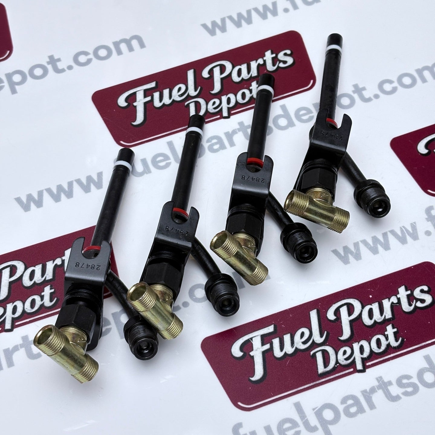 4 Pcs Fuel Injector RE38087 RE36939 for John Deere 310C 315D 344E 344G 410C 5400 6200 6300 6600 - Fuel Parts Depot