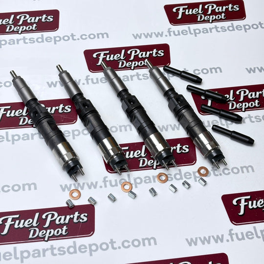 4 Pcs Fuel Injector RE516540 RE507860 095050-5050 Fit for John Deere 4045 4.5L - Fuel Parts Depot