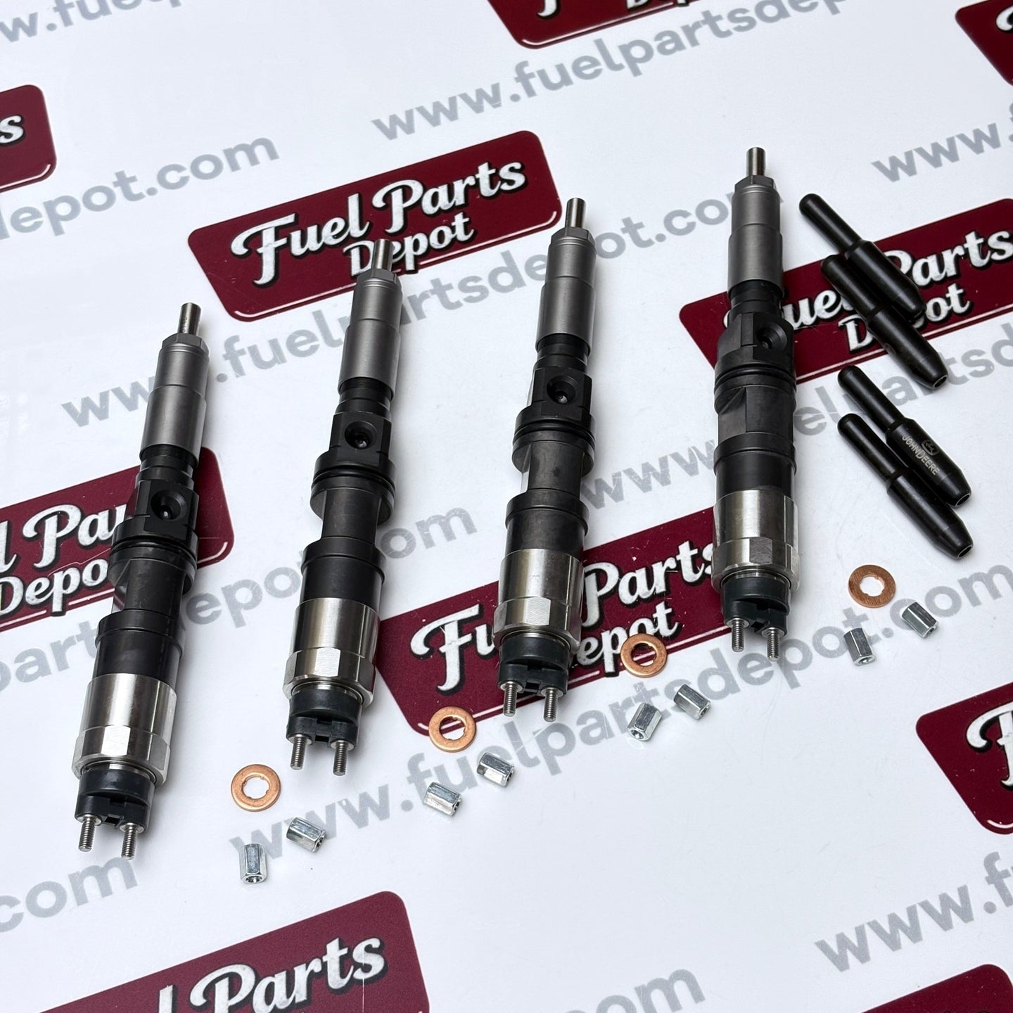 4 Pcs Fuel Injector RE516540 RE507860 095050-5050 Fit for John Deere 4045 4.5L - Fuel Parts Depot