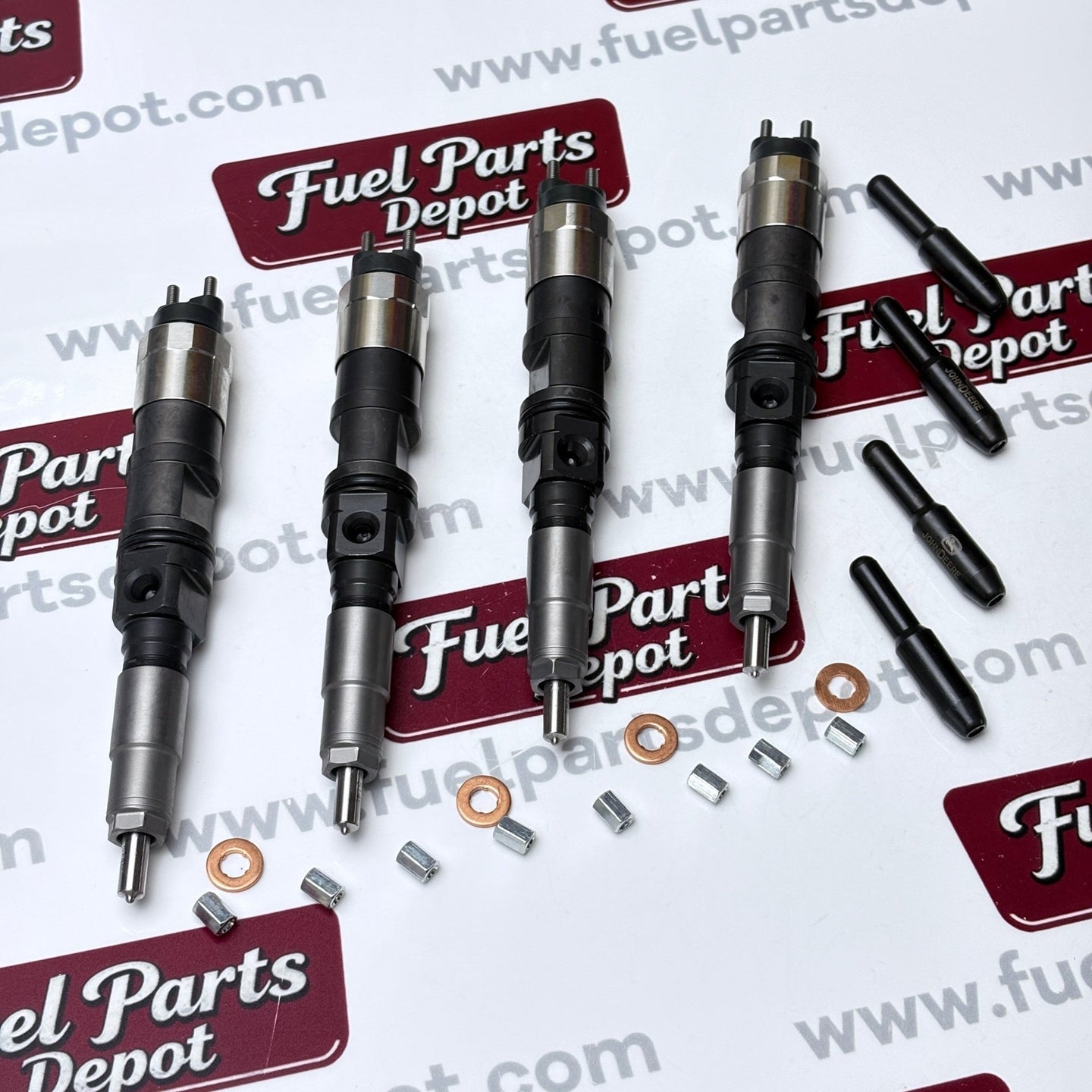 4 Pcs Fuel Injector RE516540 RE507860 095050-5050 Fit for John Deere 4045 4.5L - Fuel Parts Depot