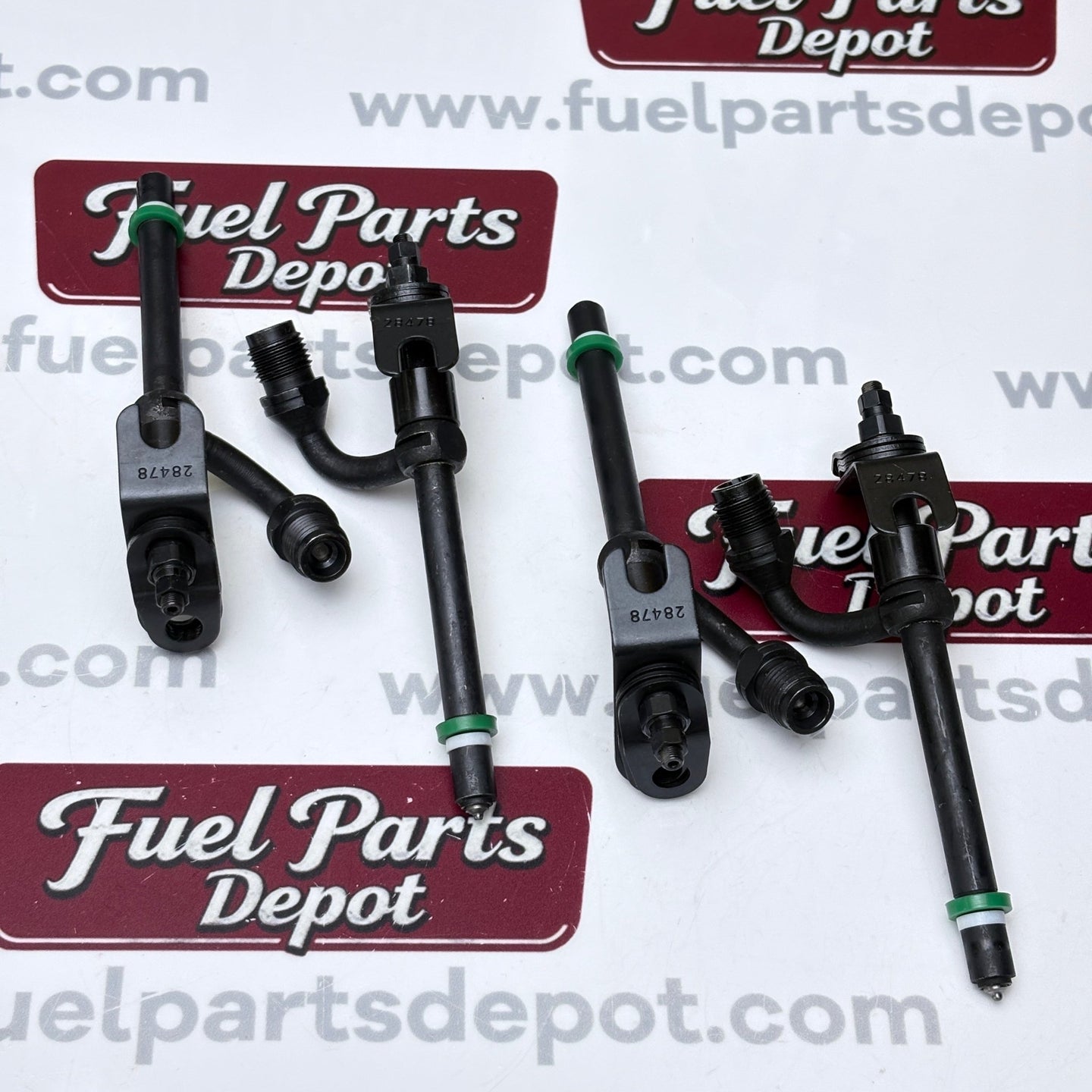 4 Pcs Fuel Injector RE57469 RE60062 32262 fit for John Deere 210LE 260 280 310E 310G 324H 450H 485E 670C - Fuel Parts Depot