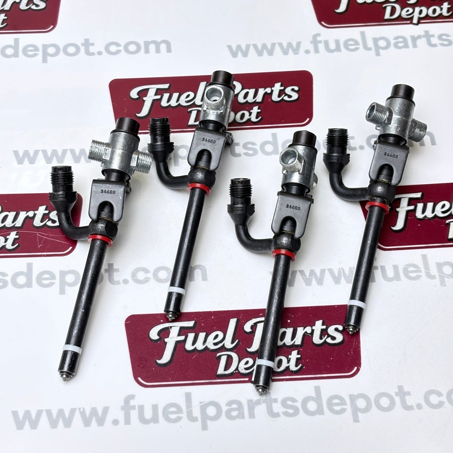 4 Pcs Fuel Injector SE500830 SE500831 Fits for John Deere Engine 4045D 6068T - Fuel Parts Depot