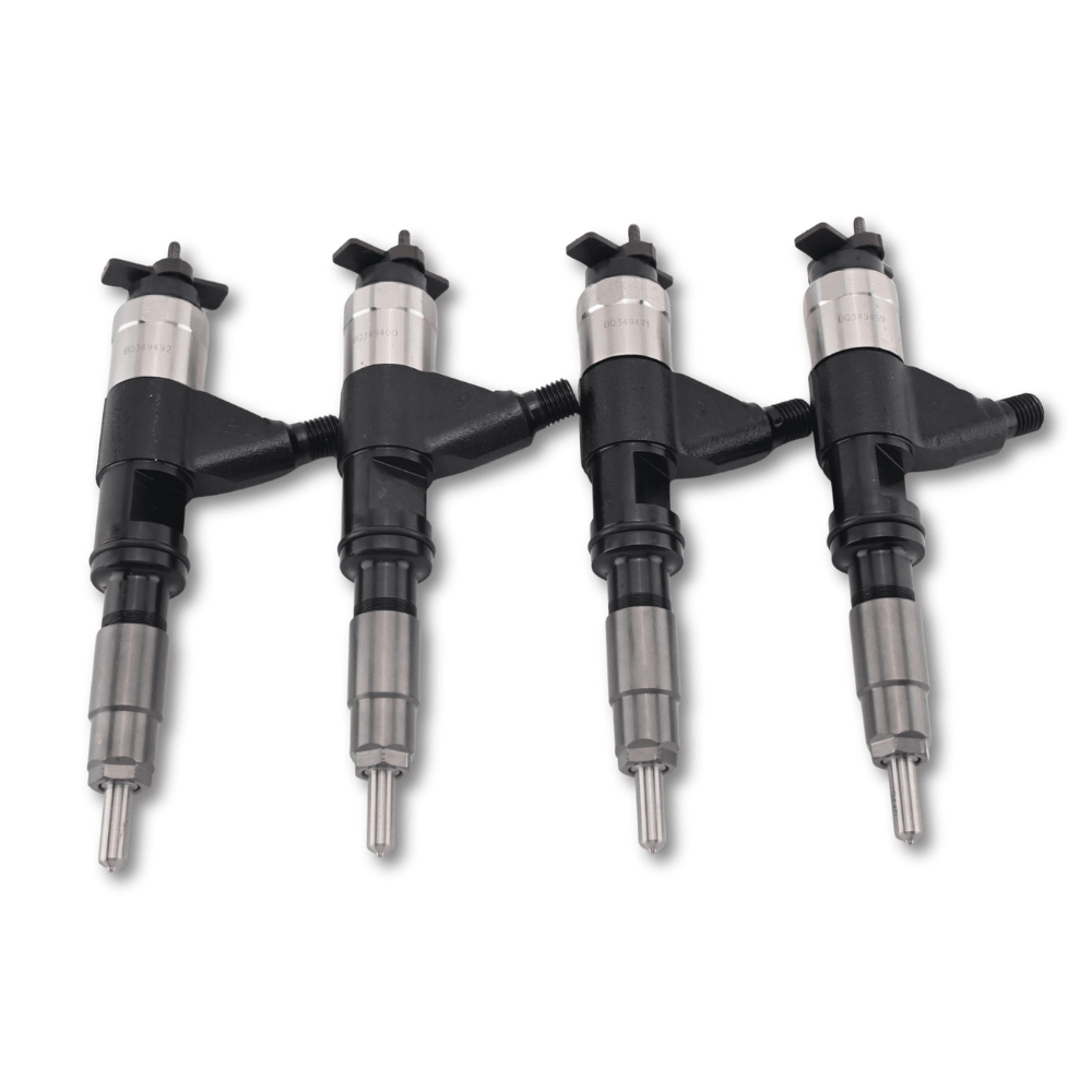 4 Pcs Fuel Injector Set 095000-6310 RE530362 RE531209 for John Deere 4045 6068 4.5L 6.8L Engine - Fuel Parts Depot