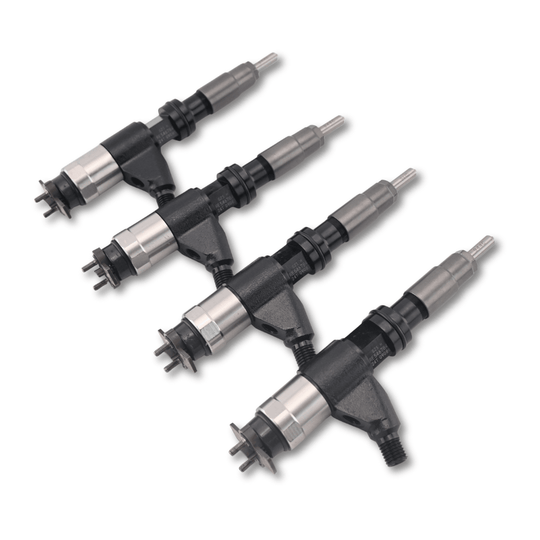 4 Pcs Fuel Injector Set 095000-6310 RE530362 RE531209 for John Deere 4045 6068 4.5L 6.8L Engine - Fuel Parts Depot