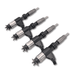 4 Pcs Fuel Injector Set 095000-6310 RE530362 RE531209 for John Deere 4045 6068 4.5L 6.8L Engine - Fuel Parts Depot