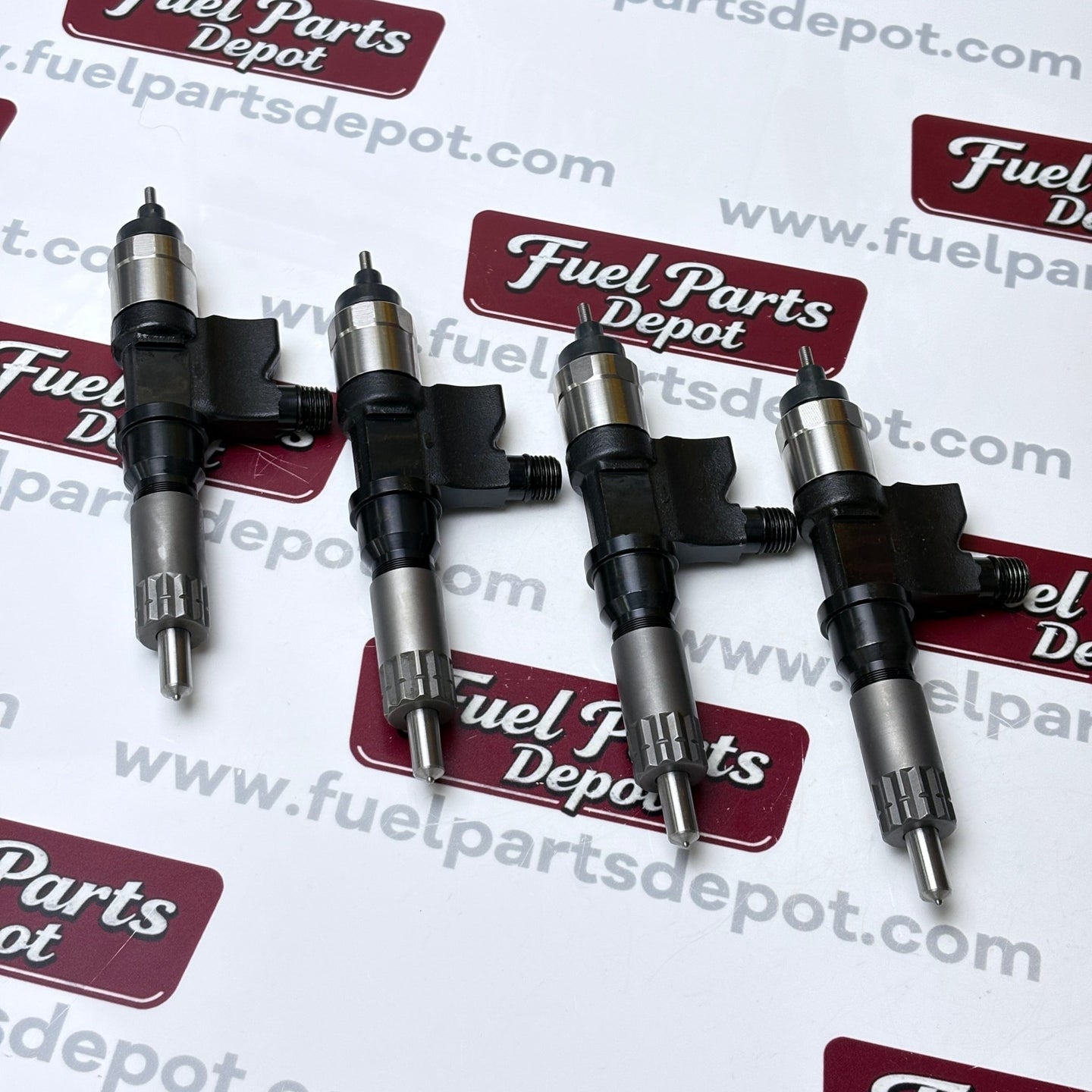 4 Pcs Fuel Injector Set 095000-6366 8-97609788-0 for Isuzu 4HK1 4HG1 Engine NPR NQR Truck Excavator - Fuel Parts Depot