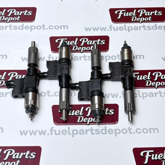 4 Pcs Fuel Injector Set 095000-6366 8-97609788-0 for Isuzu 4HK1 4HG1 Engine NPR NQR Truck Excavator - Fuel Parts Depot